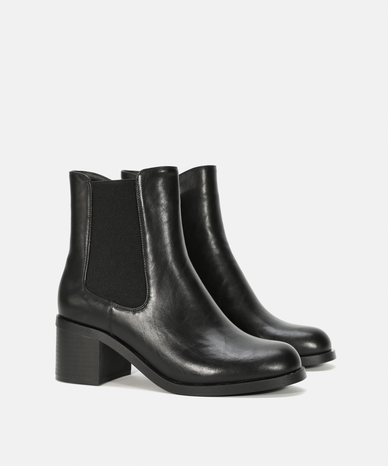 Botines chelsea tac&oacute;n image number null